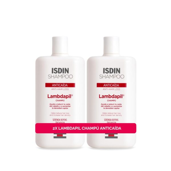 Pack x2 Lambdapil Champú Anticaída
