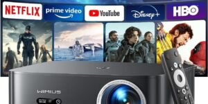 Proyector 4k【1200 ANSI/Google