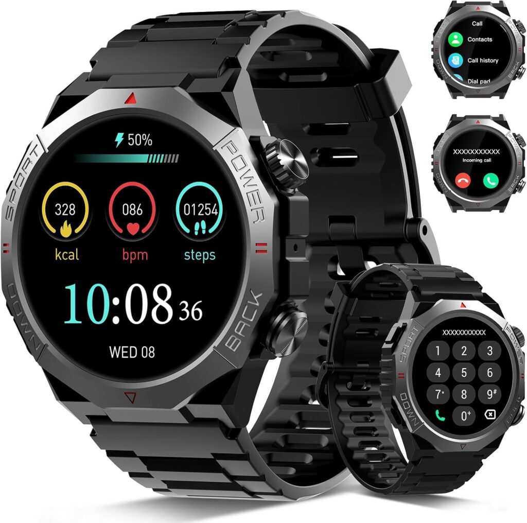 Qecnato Reloj Inteligente Hombre,