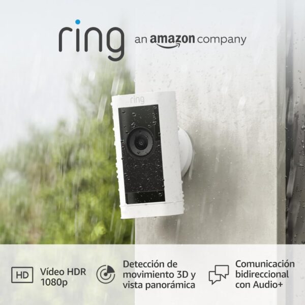 Ring Cámara exterior Pro con