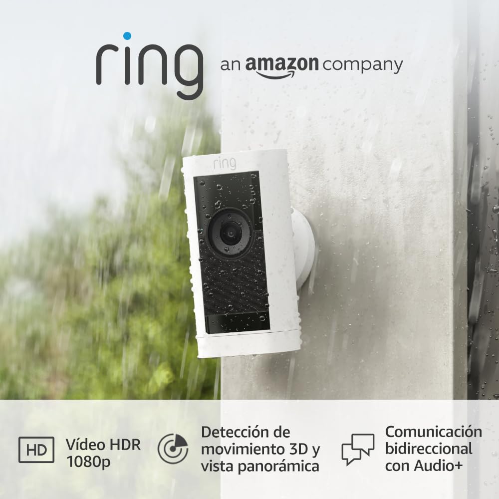 Ring Cámara exterior Pro con