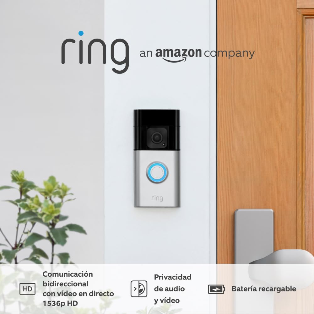 Ring Videotimbre Plus con batería