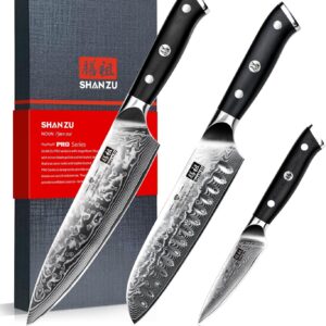 SHAN ZU 3 Piezas Juego de Cuchillo
