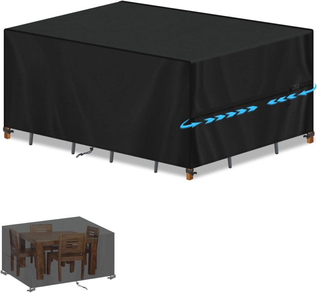 SIMPHAUS Funda para Mesa Y Sillas