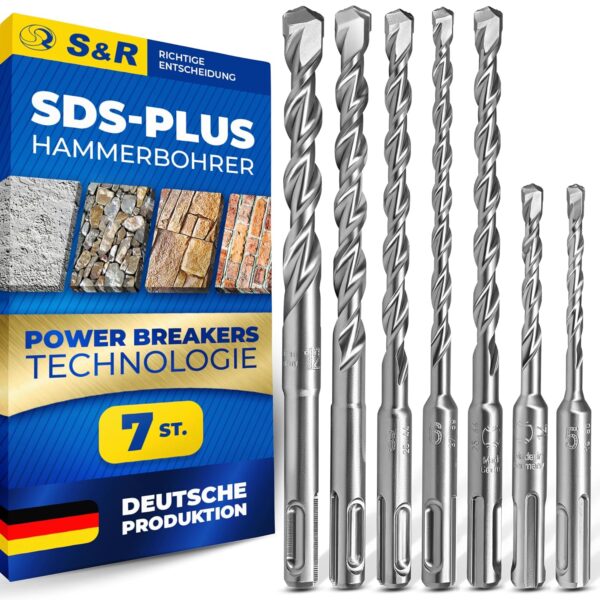 S&R Brocas Sds Plus Hórmigon Armado