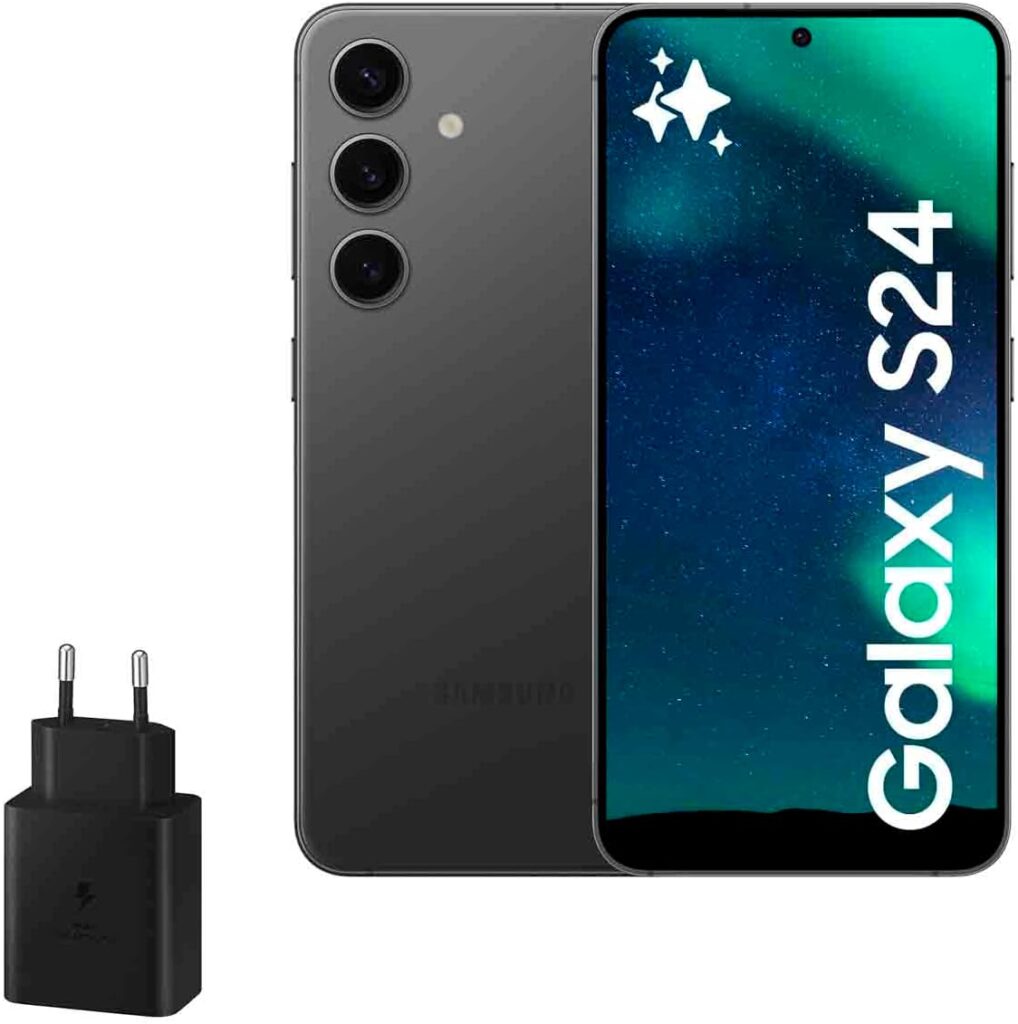 Samsung Galaxy S24 y Cargador 45W,