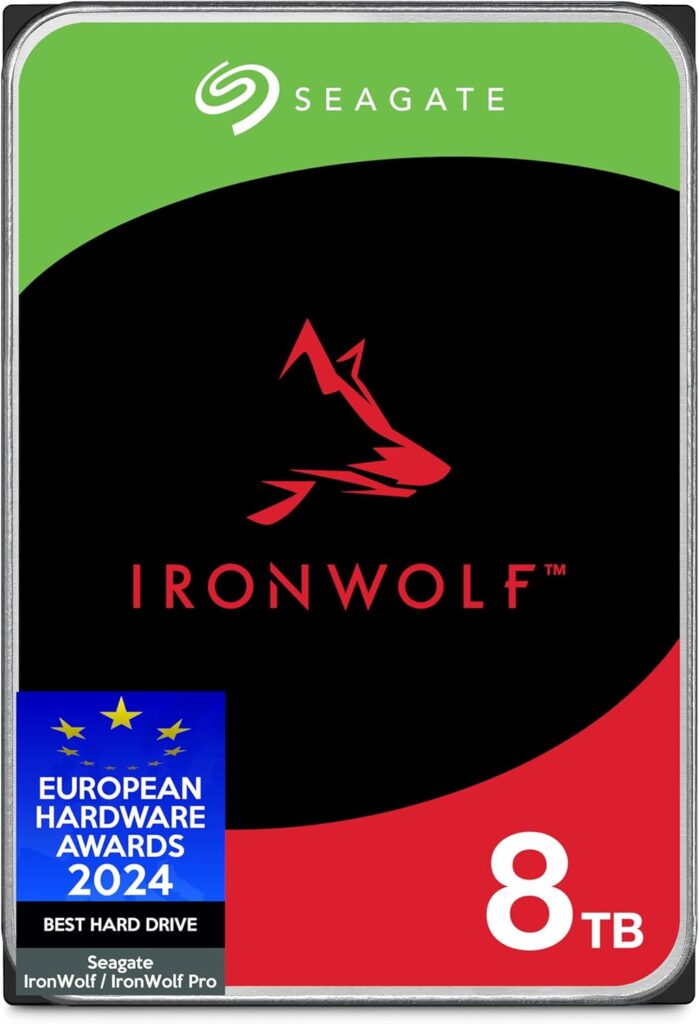 Seagate IronWolf 8TB, NAS Disco