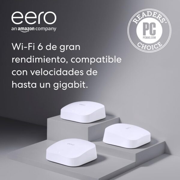 Sistema Wi-Fi 6 de malla de triple