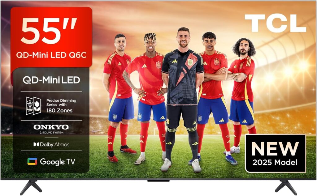 TCL 55Q6C 55” QD-Mini LED Smart TV,