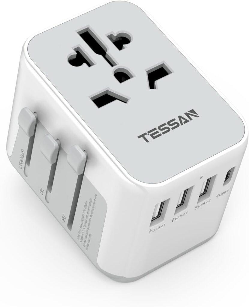 TESSAN Adaptador Enchufe Universal,