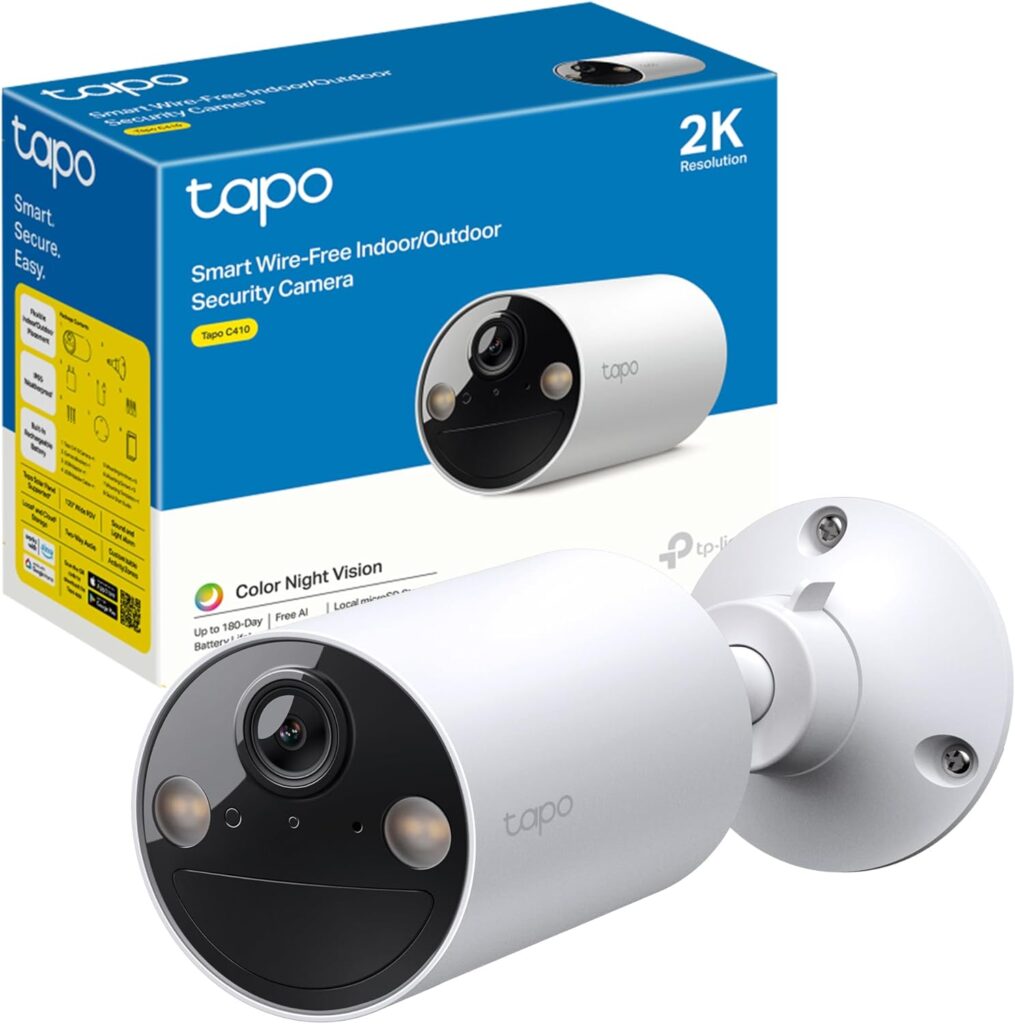 Tapo C410 - Cámara Wi-Fi de Batería