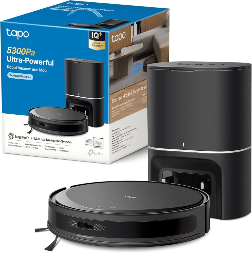 Tapo RV20 MAX Plus – Robot