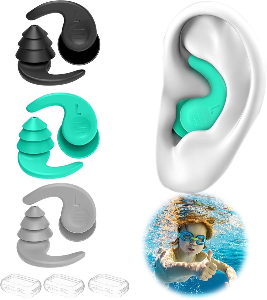 Tapones oidos Natación Niños, 3