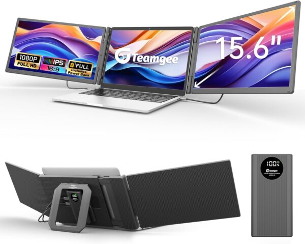 Teamgee Monitor Portátil con Banco