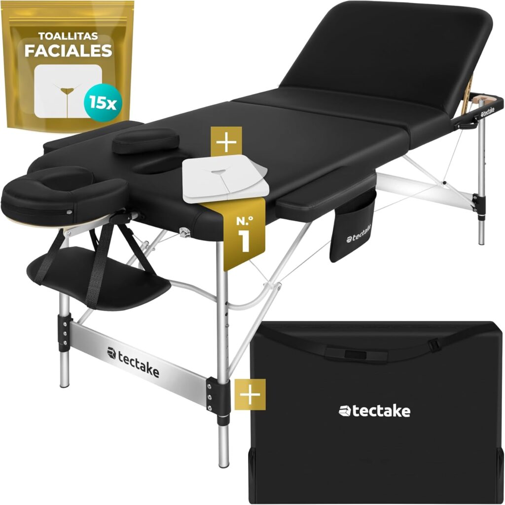 TecTake® Camilla Masaje Plegable y
