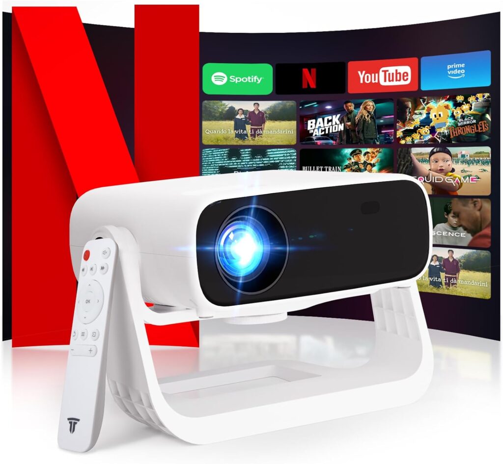 Wielio Smart Proyector, Android 11
