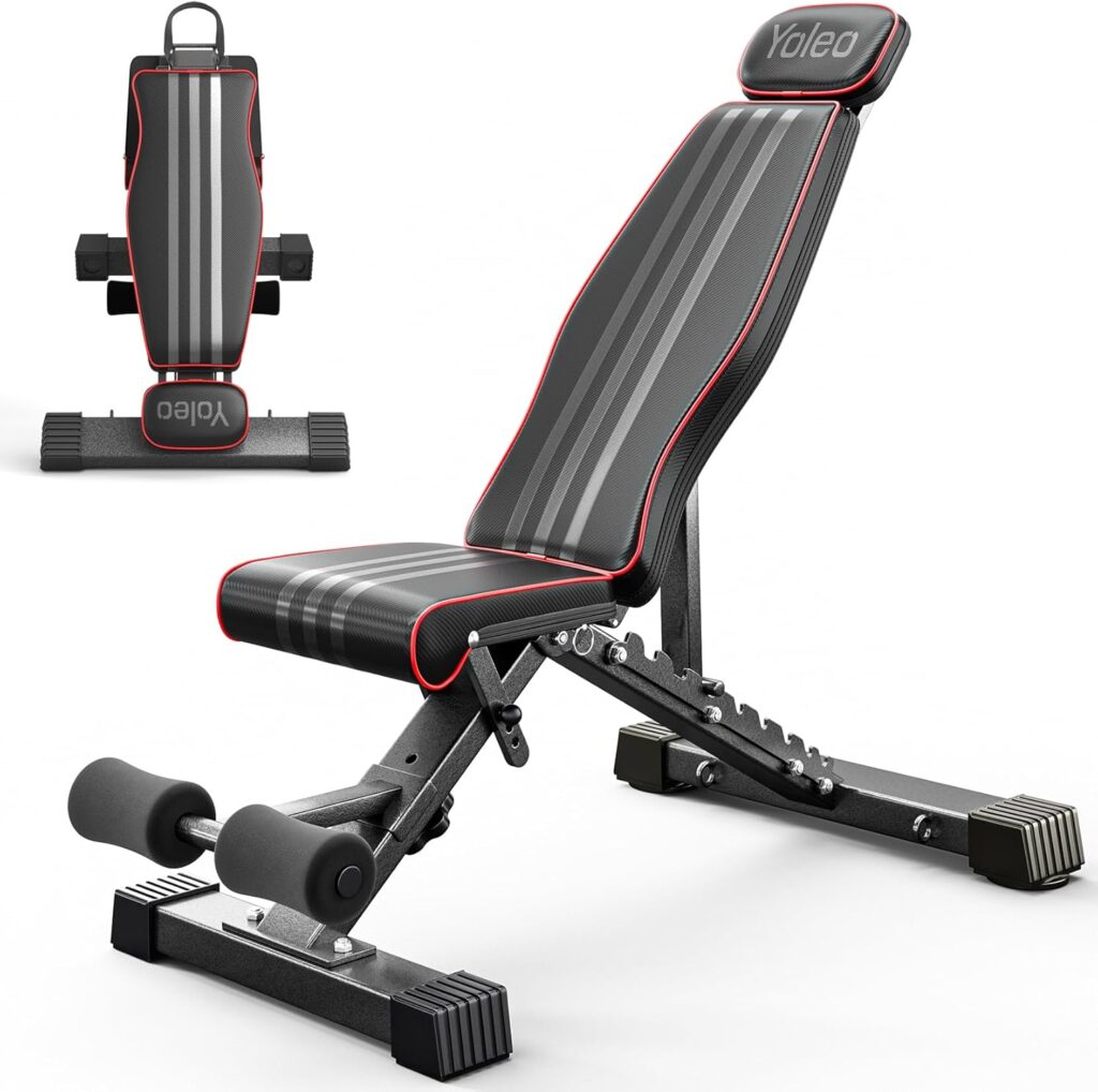 YOLEO Banco de Pesas Ajustable -