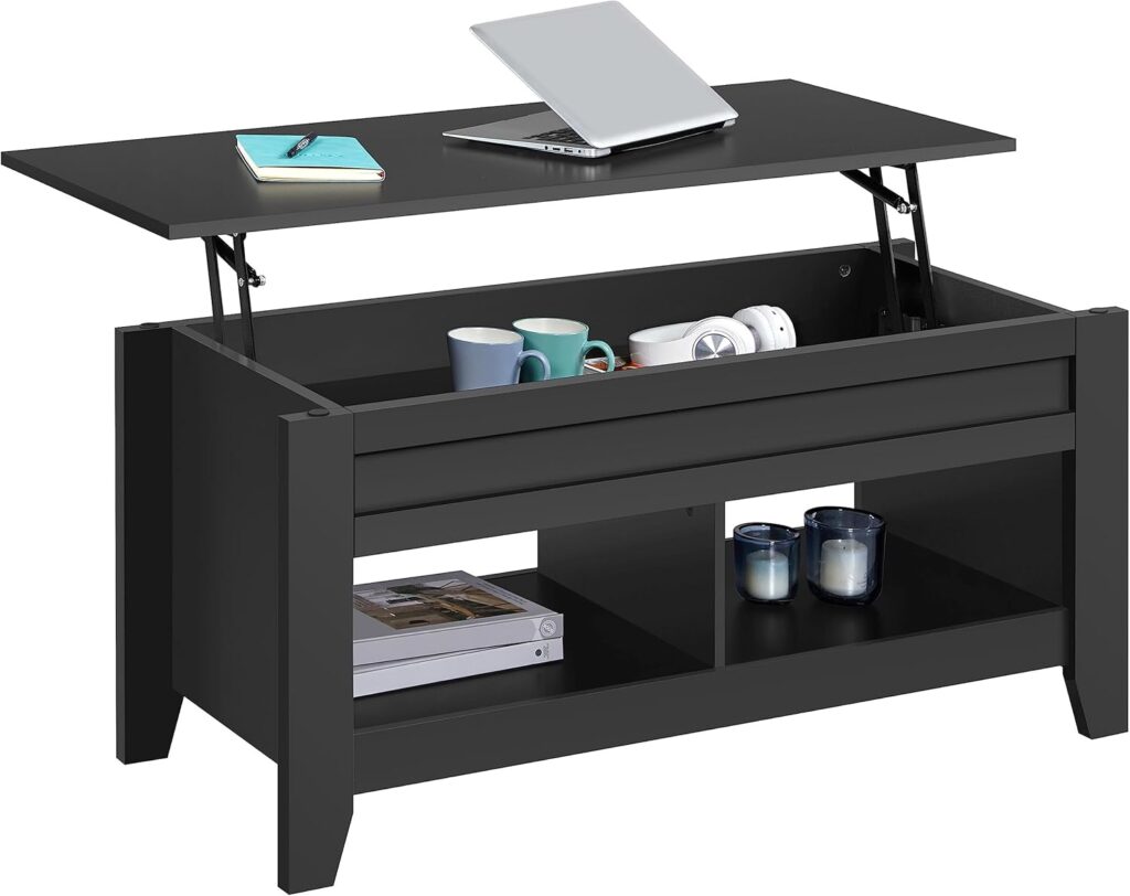 Yaheetech Mesa Centro Elevable Mesa