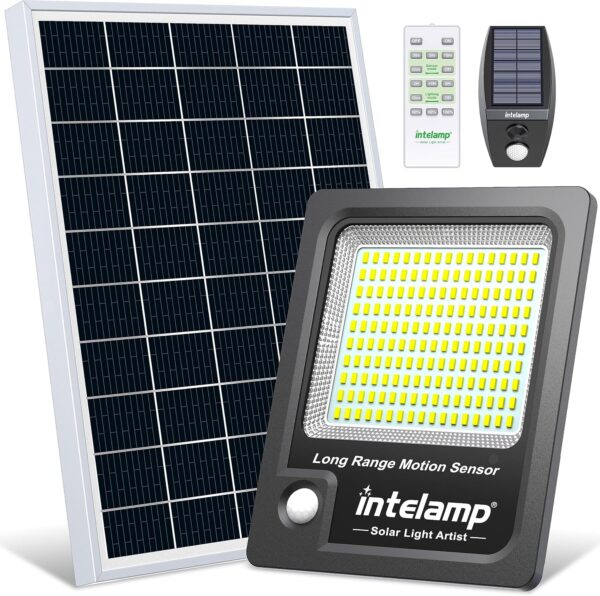 intelamp Focos Solares LED para