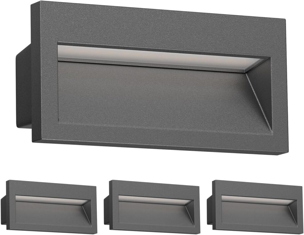 ledscom.de 4 LED aplique empotrable