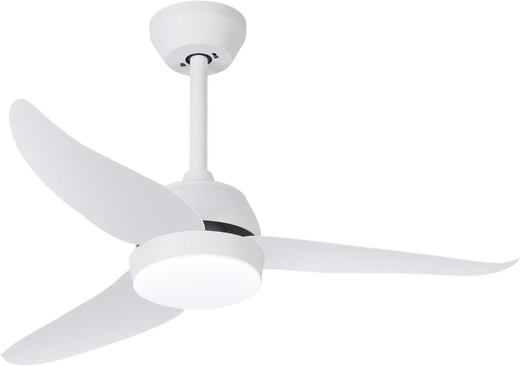 snsok Ventilador de Techo con Luz