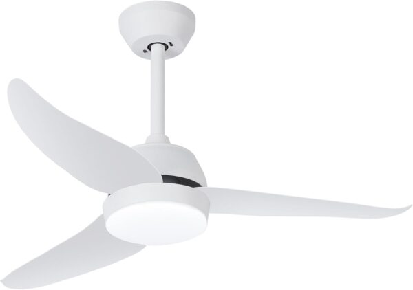 snsok Ventilador de Techo con Luz