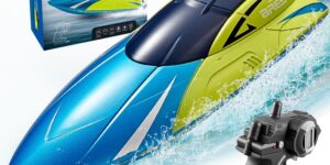 4DRC Barco RC con luz LED, más de