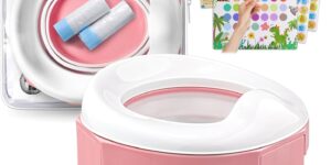 Asiento Inodoro Plegable para Niños