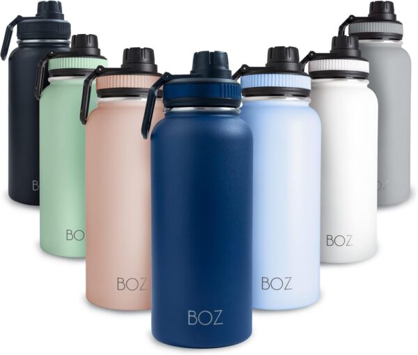 BOZ Botella Agua Acero Inoxidable de 1l