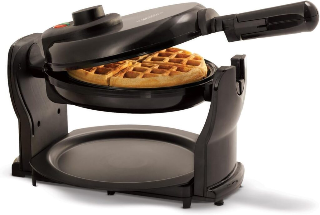 Bella Rotating Waffle Maker, Black