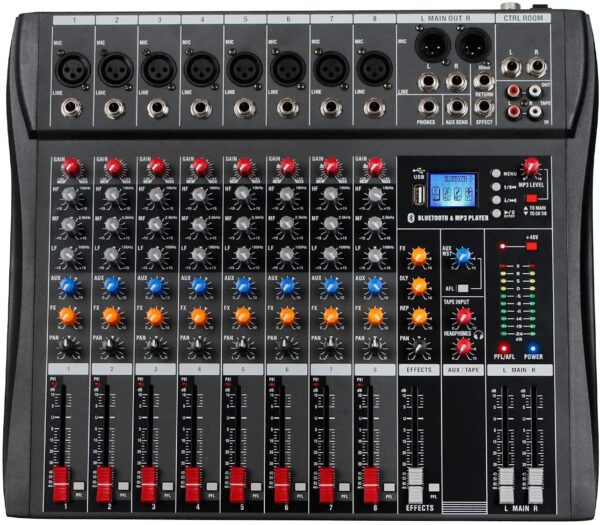 Depusheng DA8 Mezclador de audio