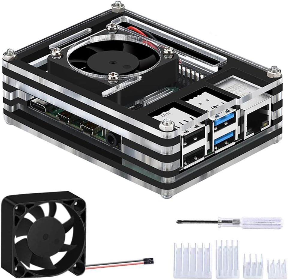 GeeekPi Caja de acrílico para