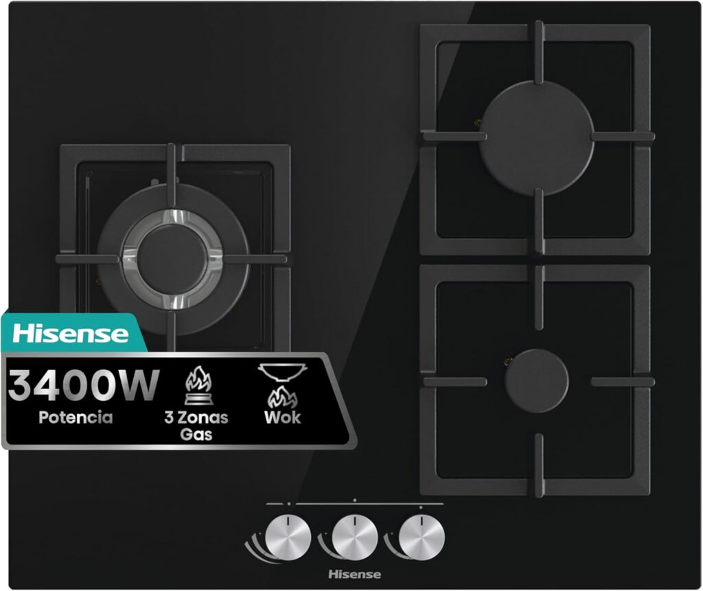 Hisense GG633B - Placa de Gas