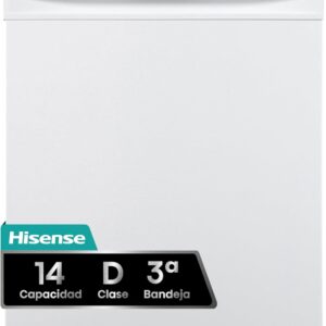 Lavavajillas Hisense HS623D10W