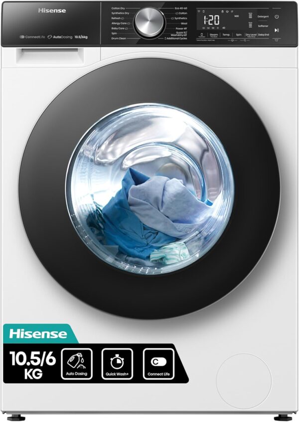 Hisense WD5S1045BW - Lavadora