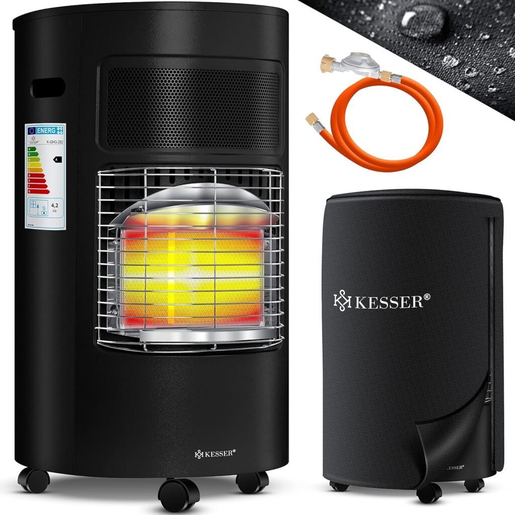 KESSER® Calentador de gas, incluye
