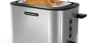 KitchenBoss Tostadora de Acero