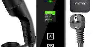 LCLCTEK® Cargador Coche Eléctrico