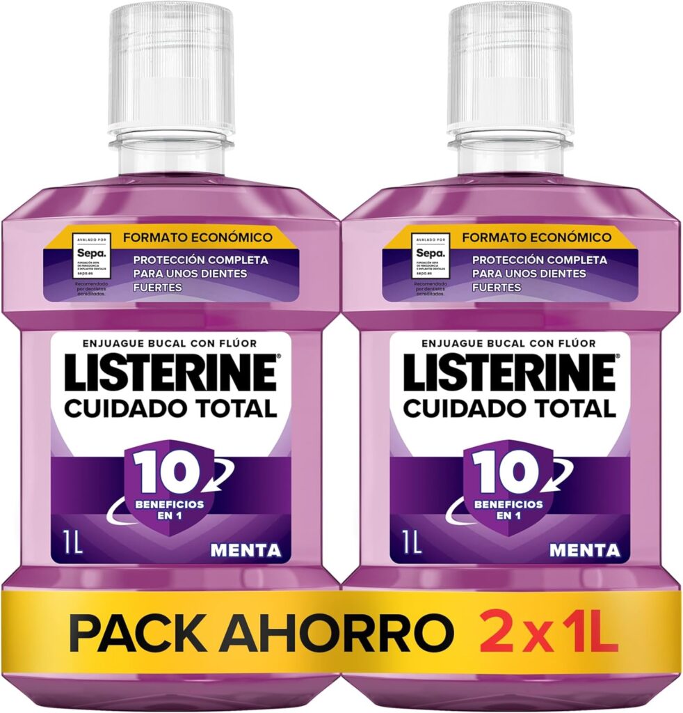 Listerine Cuidado Total (pack de 2
