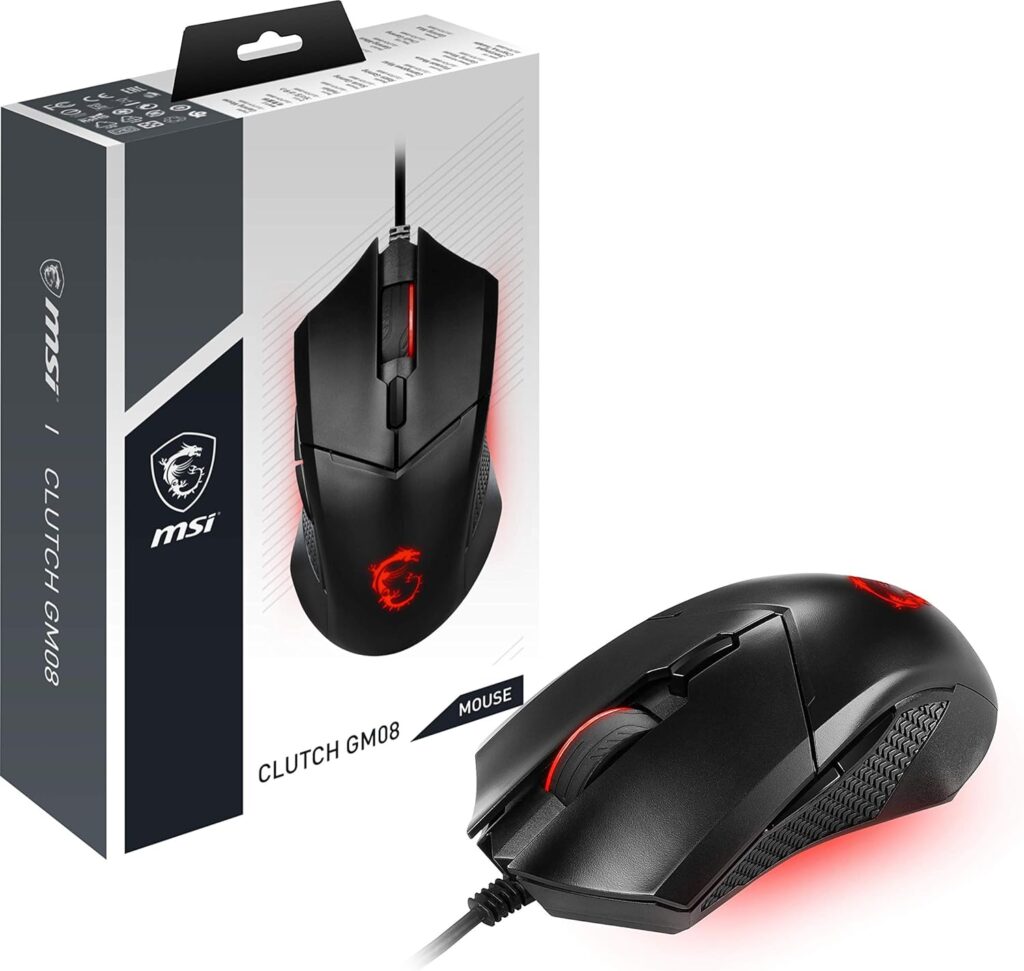 MSI Clutch GM08 – Ratón Gaming con