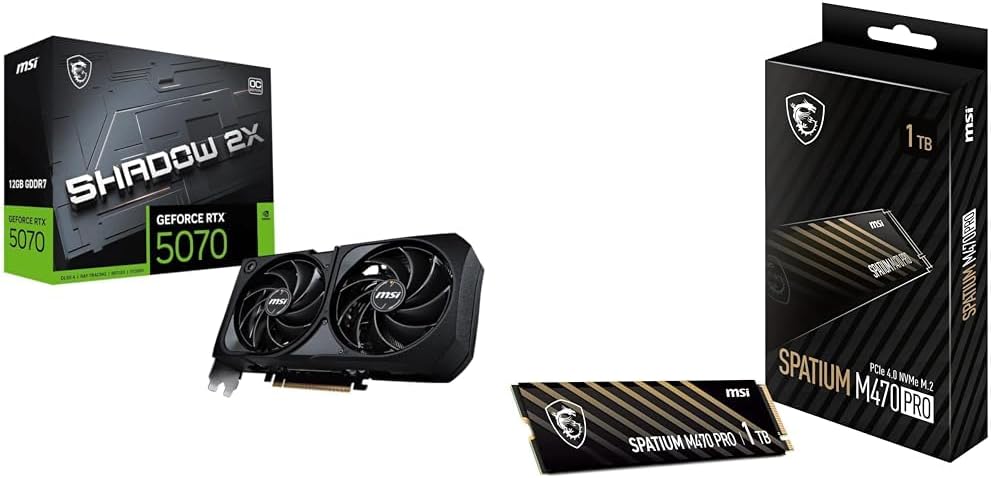 MSI GeForce RTX 5070 12G Shadow 2X