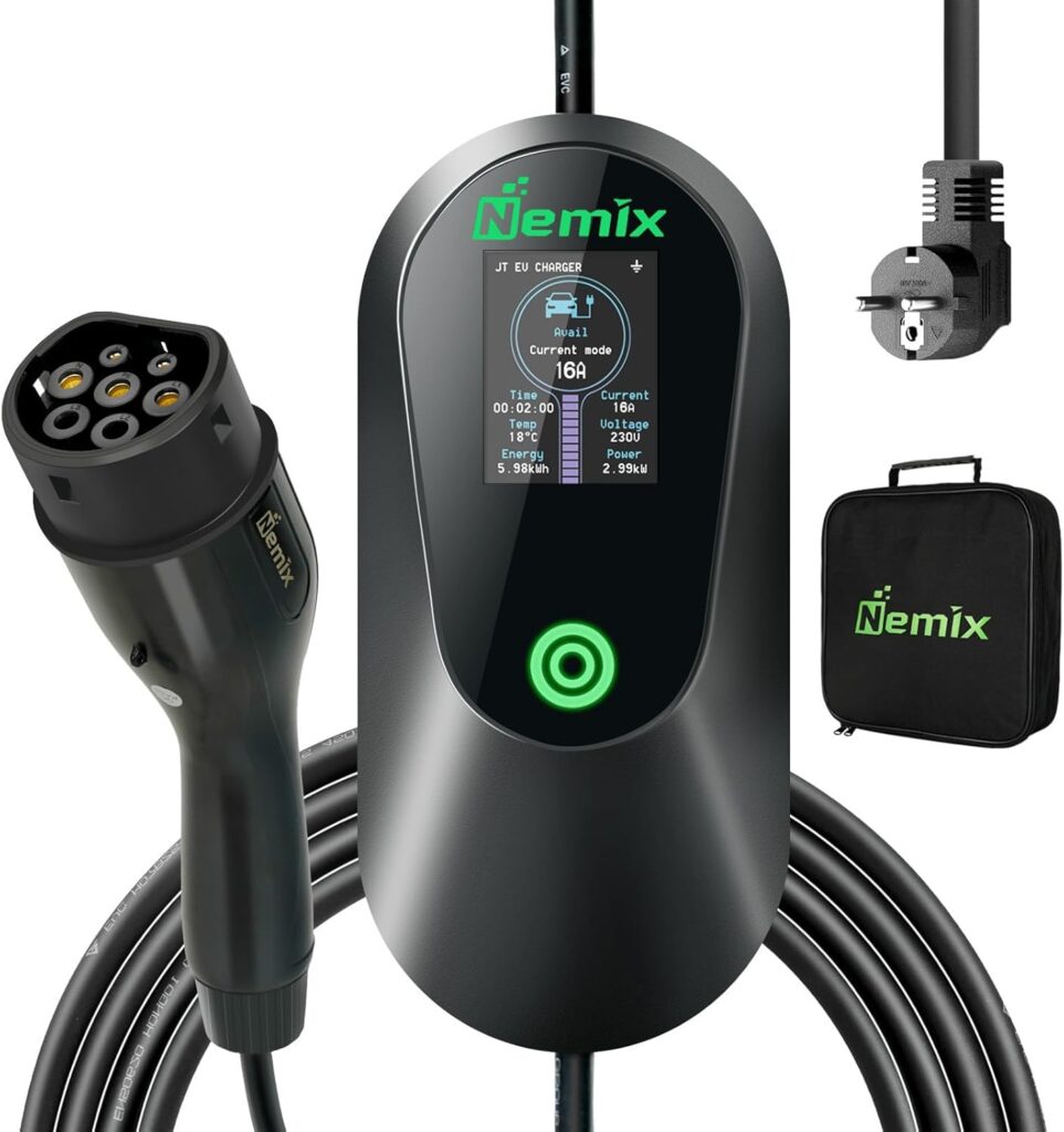Nemix EV - Cable de cargador tipo