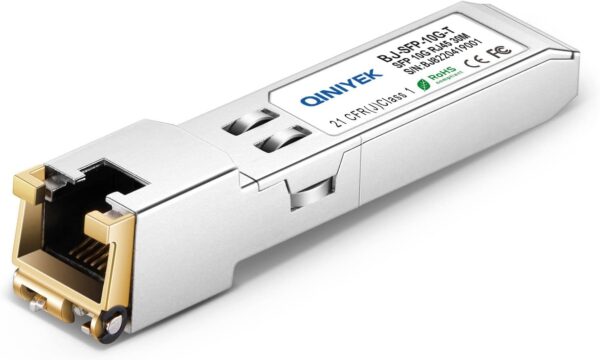 QINIYEK Transceptor 10GBase-T SFP+,