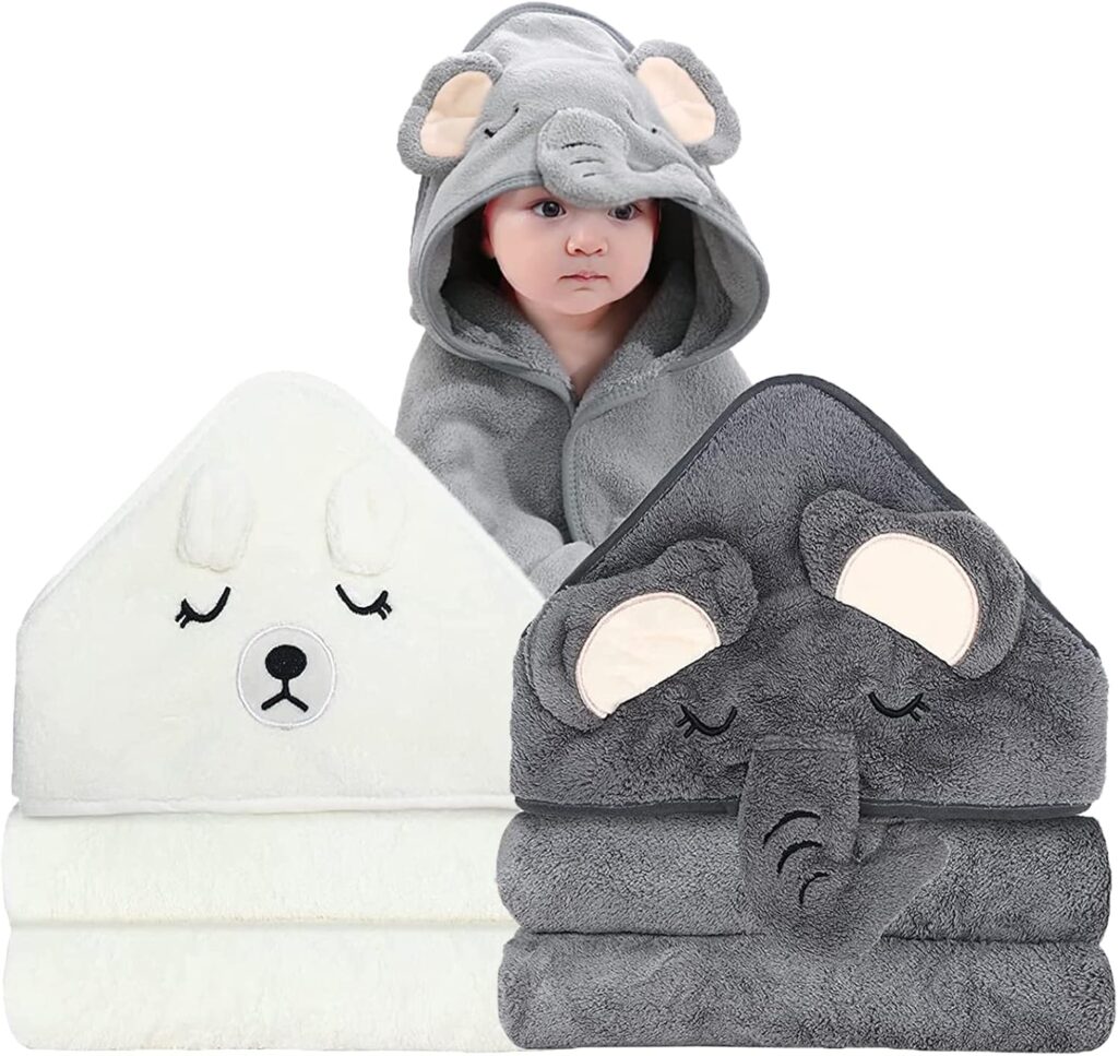 ROXANEPIG 2 Piezas Toalla Bebe -