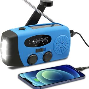 Radio Manivela de Emergencia Portátil