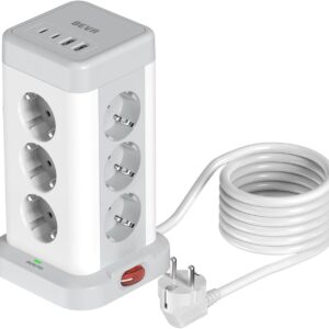 Regleta Enchufe Vertical 3680W,