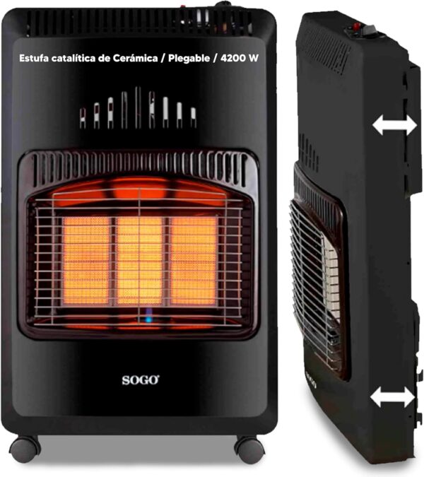 SOGO Estufa Catalítica Plegable de