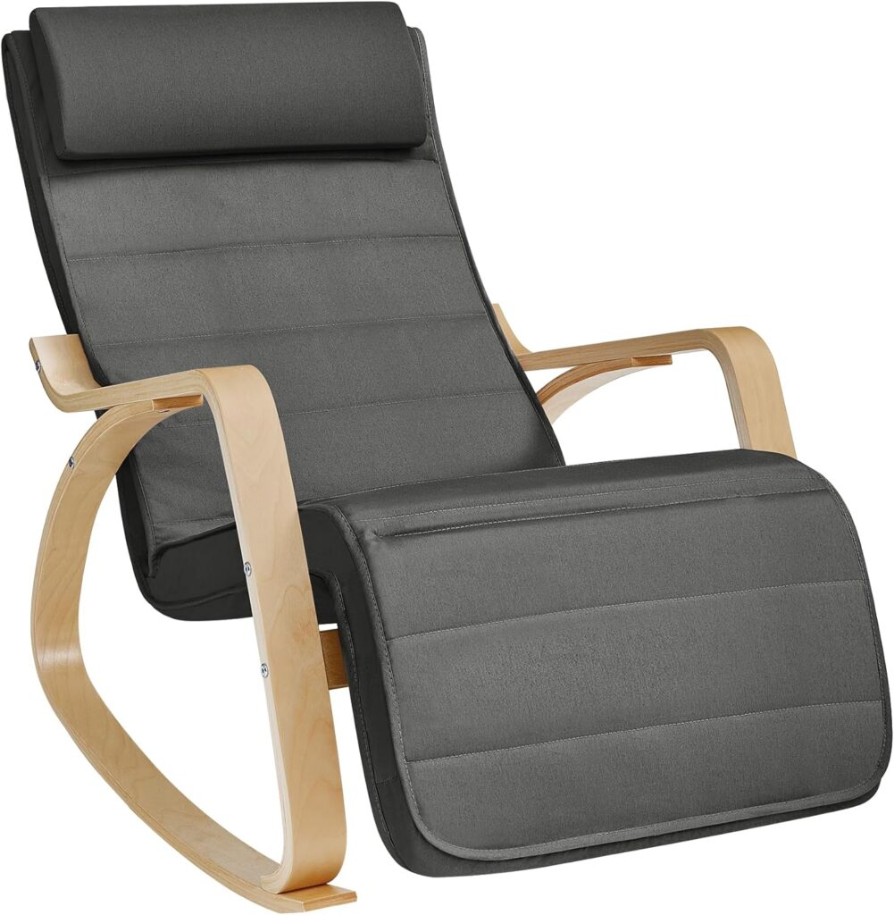SONGMICS Silla Mecedora, con