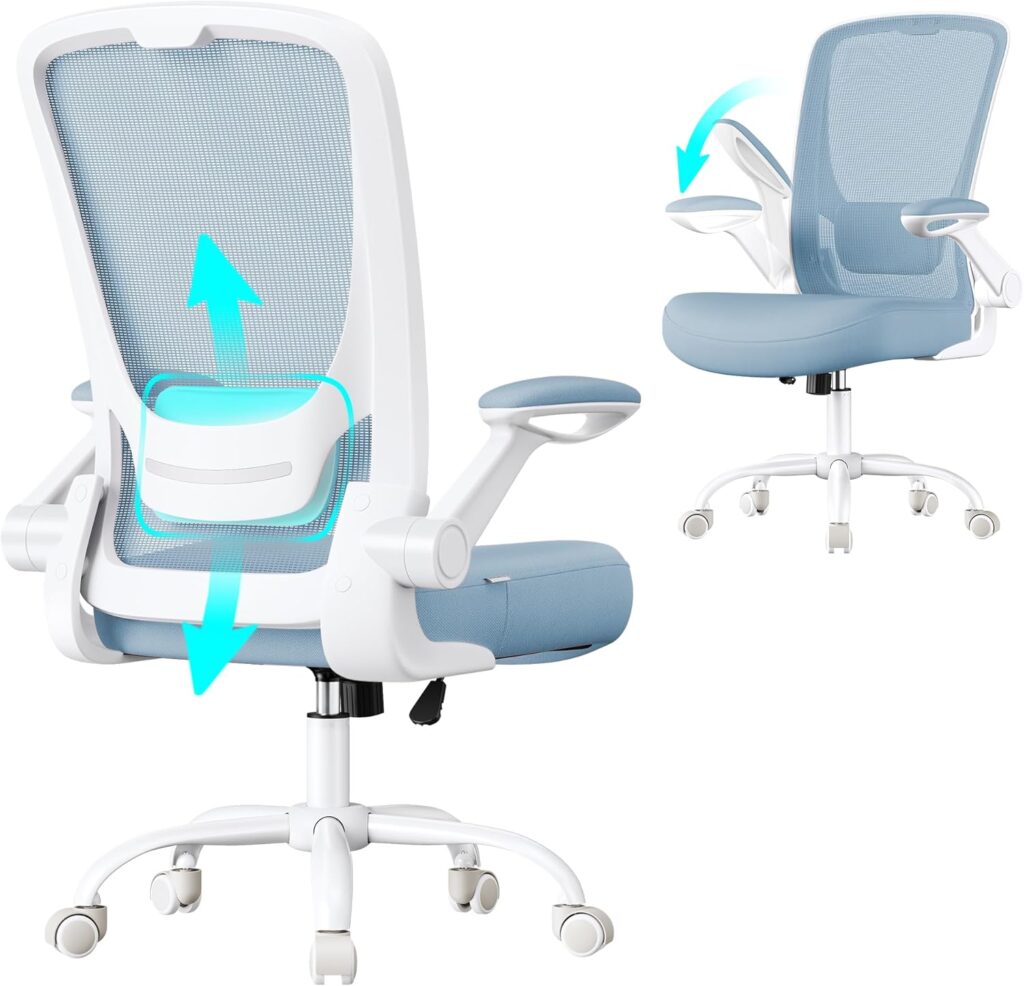 SONGMICS Silla de Oficina, Silla de
