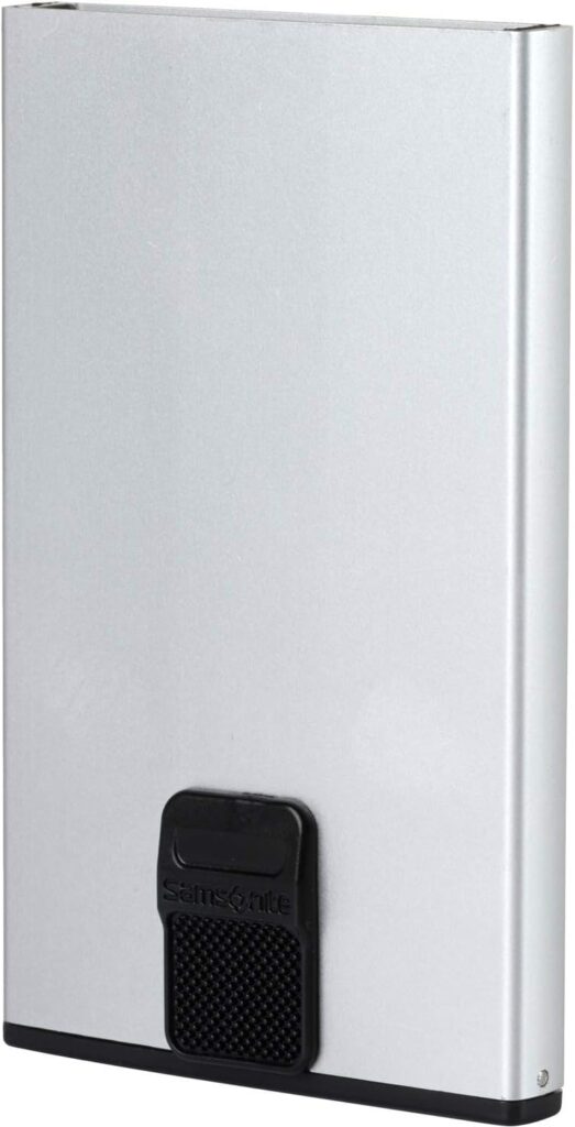 Samsonite ALU Fit, Tarjeta de
